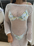 Positano Crochet Cover Up Dress - Legendary Made